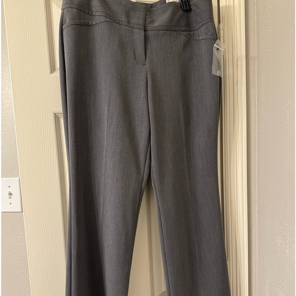 Elle trousers gray women’s New - Picture 1 of 4